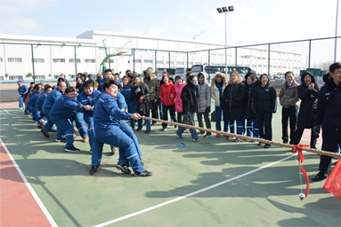 2018年3月8日，公司組織三八婦女節(jié)拔河比賽